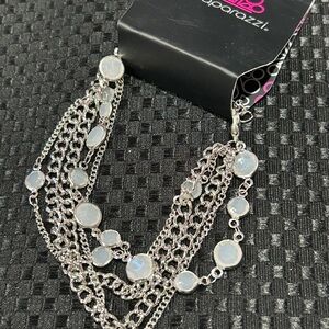Paparazzi Silver Multi-Layered Bracelet